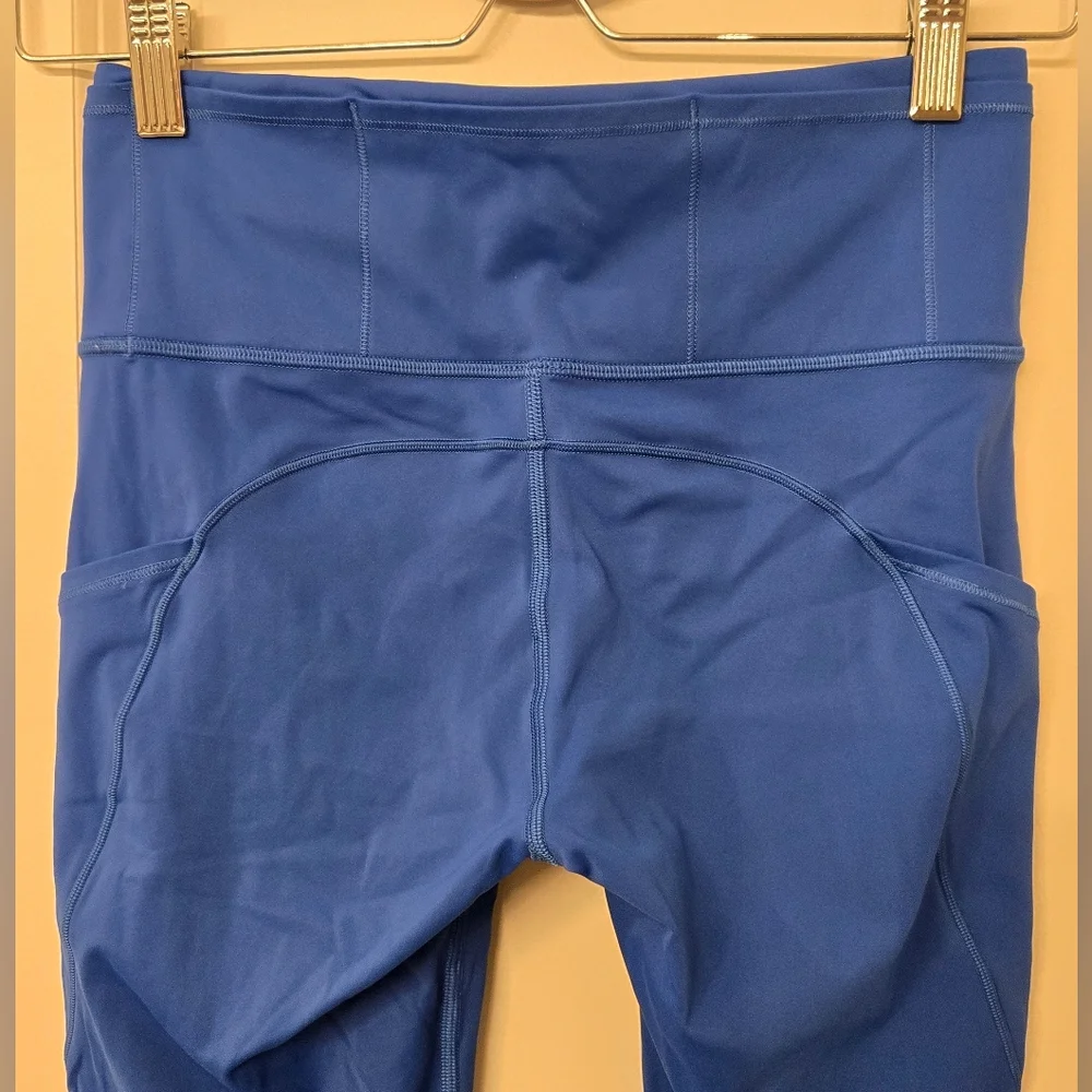 Lululemon Fast and Free High-Rise Tight 25" *Nulux (Symphony Blue) - Picture 8 of 9